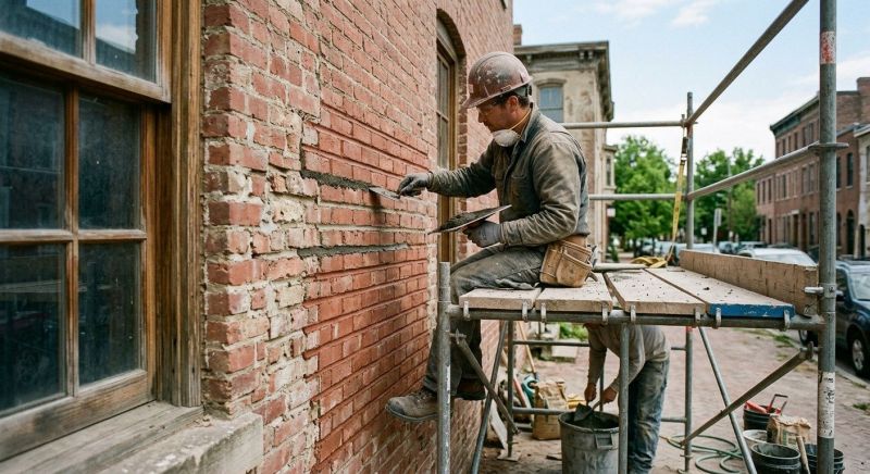 Tuckpointing Service project example