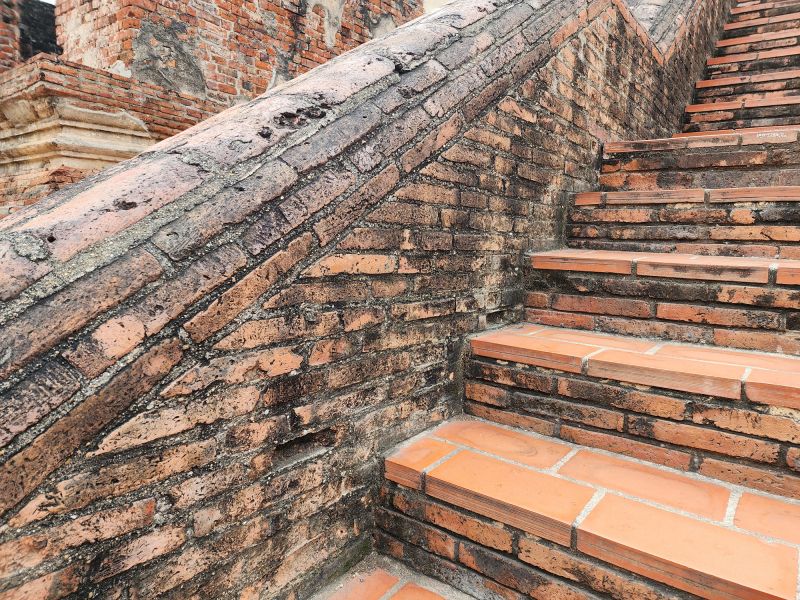 Staircase Brick Repair